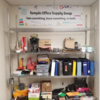 Temple Office Supply Swap materials for give away.